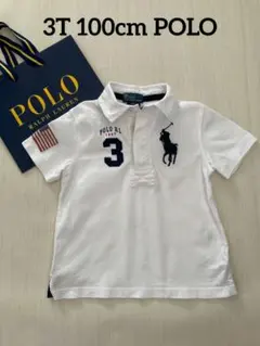 100cm 3T ■ラルフローレンRalph　polo ポロシャツ　ビッグポニー