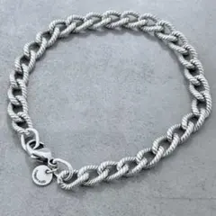 Vintage Tiffany パターンドリンク ツイストロープ ブレスレットのサムネイル