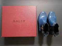 BALLY レインブーツ ブルー 　元箱つきのサムネイル