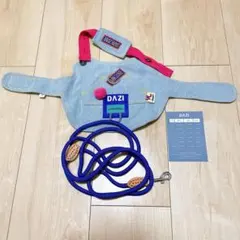 限定1点✨ハーネス 調整 ベルクロデニム 犬用ハーネス 小型犬用 Mサイズ
