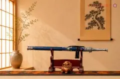 全長：186 cm 漢剣・模造刀・模擬刀 中華武術 武具【品名】：玄戟血鋒三叉戟 全長：186 cm 漢剣・模造刀・模擬刀 中華武術 武具【品名】：玄戟血鋒