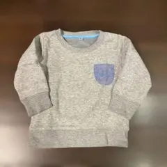 【80】☆美品☆裏起毛トレーナー ポケット付き