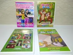 ⭐DVD ４作品まとめ／セット⭐トムとジェリー／チップとデール／他