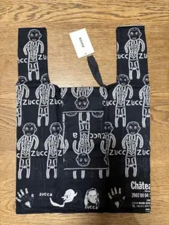 《新品・未使用》 ズッカ ZUCCa×Chateau Rouge エコバッグ 黒のサムネイル