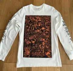 Supreme 長袖Tシャツ ホワイト Sサイズ