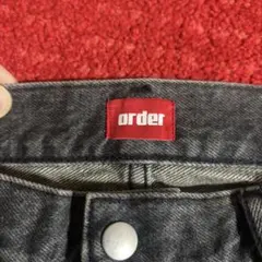 order loose denim pants one wash 【S】