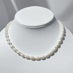 淡水バロックパールネックレスNO25-2545