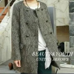 BEAUTY&YOUTH UNITED ARROWS ノーカラーコート