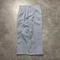 希少90s初期USA製ポロチノラルフローレンツータックワイドチノパンシャンブレー