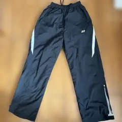 YONEX ブラック ウォームアップパンツ