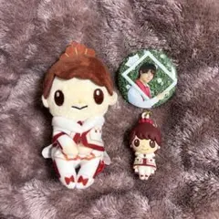 平野紫耀 ちょっこりさん PVC 缶バッジ 3点セット