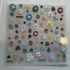 たまごっち ネイルシールコレクション デザインD ガチャ