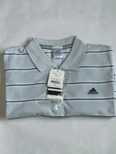 adidas ClimaLite フレッシュブルー ポロシャツ XO 新品未使用