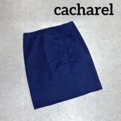 cacharel キャシャレル シルク カシミヤ混 ひざ丈 タイトスカートのサムネイル