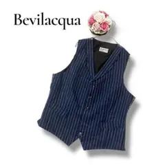 Bevilacqua ベヴィラクア　メンズ　ベスト　スーツ　リネン　イタリア製