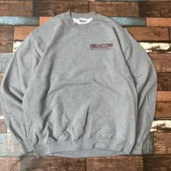 ビンテージ　古着　メンズ　企業プリントロゴ　スウェット　トレーナー　サイズL