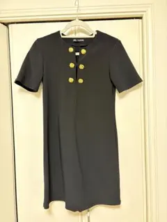 ZARA ブラック ミニワンピース Sサイズ