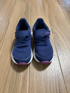 asics キッズスニーカー ネイビー