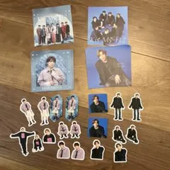 千賀健永 キスマイ フレークシール＆メモ