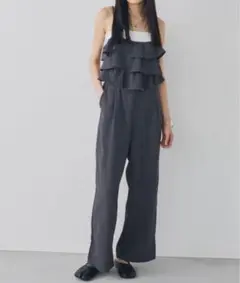 フリル オーバーオール