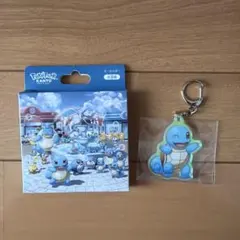 ポケパーク カントー アクリルキーホルダー フレークシール ミジュマル