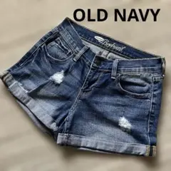 OLD NAVY♡ボーイフレンドデニム♡ショートデニム♡155(S〜M)