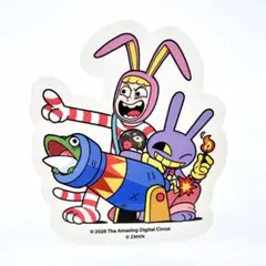 アメイジング・デジタル・サーカス ポピーザぱフォーマー ジャックス ステッカーのサムネイル