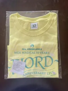 Mrs. GREEN APPLE フィヨルド グリッターロゴTシャツ クロップド