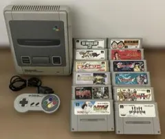 スーパーファミコン本体➕カセット14個 スーパーファミコン 本体＋ソフト14本セット B - メルカリ