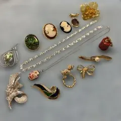 ボ*ェ様 ヴィンテージ アクセサリー まとめ売り - メルカリ
