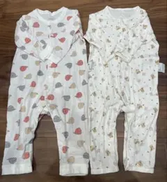 ユニクロ　UNIQLO ロンパース カバーオール　80