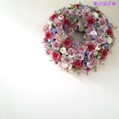 ゆかぐま様御専用*フラワーリース*玄関リース