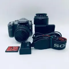 美品】SONY α100 DSLR-A100 ダブルレンズ (0838) - メルカリ
