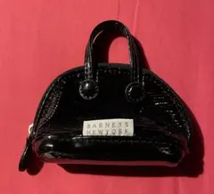 【ジャンク品✨BARNEYS NEWYORKバーニーズニューヨークミニバッグ黒】のサムネイル