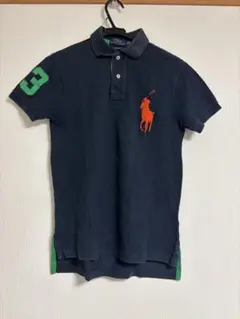 POLO RALPH LAUREN ☆ネイビー ビッグポニー刺繍☆ポロシャツ S - メルカリ