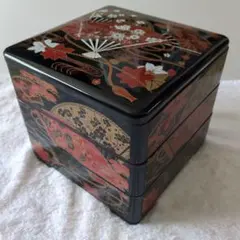 TT親子様 専用】高級 三段重箱 漆器 蒔絵風 金彩 松に鶴 縁起物 - メルカリ