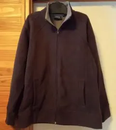 フリースジャケット　Ｌサイズ　こげ茶
