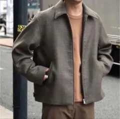 【最終値下げ】 DOUBLE FACE CHECK ZIP BLOUSONのサムネイル