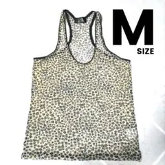 EMS EXCITE ヒョウ柄 シアータンクトップ Mサイズのサムネイル