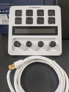 【極美品】 Elgato Stream Deck +　plus　白 ホワイトのサムネイル