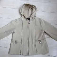 BURBERRY フード付きパーカー 110A ベージュ