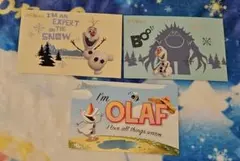 アナと雪の女王　ポストカード【オラフ】