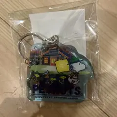 スヌーピー キーホルダー オンラインストアノベルティ　USJ　ユニバ