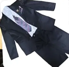 hiromichi nakano 男の子スーツ ネクタイ ポケットチーフ付き