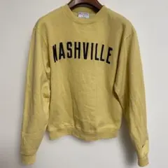 Champion チャンピオン NASHVILLE トレーナー イエロー S