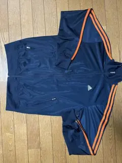 adidas ネイビー ジャージ　トラックジャケット