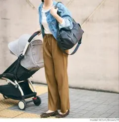 coca ジョーゼットリブパンツ