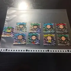 栃木シティキラキラシール8選手とトチモのセット