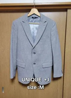 【初期アーカイブ】UNIQLO +J ウールフランネルジャケット グレー M