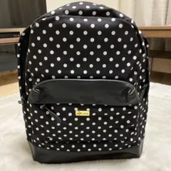 【新品タグ付】24karats ドット柄リュックのサムネイル